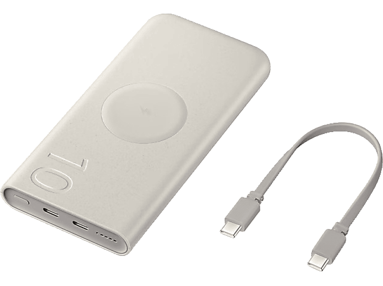 SAMSUNG EB-U2510XUEGEU Induktive Powerbank 10.000 mAh Beige SAMSUNG EB-U2510XUEGEU Induktive Powerbank 10.000 mAh Beige von SAMSUNG