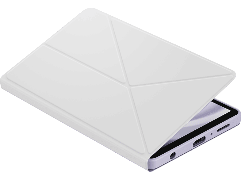 SAMSUNG EF-BX110, Bookcover, Samsung, Galaxy Tab A9, White von SAMSUNG