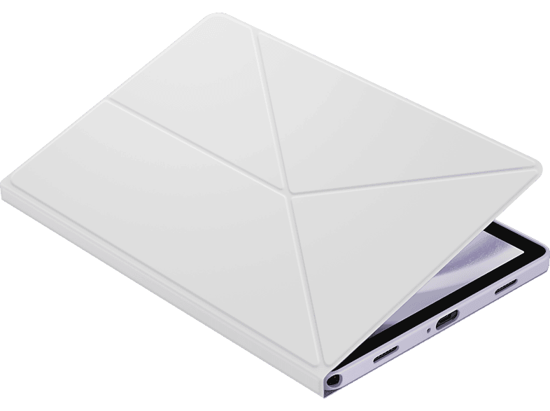 SAMSUNG EF-BX210, Bookcover, Samsung, Galaxy Tab A9+, White von SAMSUNG