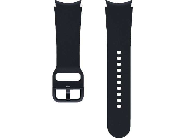 SAMSUNG ET-SFR86SBEGEU Sport Band (20 mm, S/M), Ersatzarmband, Samsung, Black von SAMSUNG