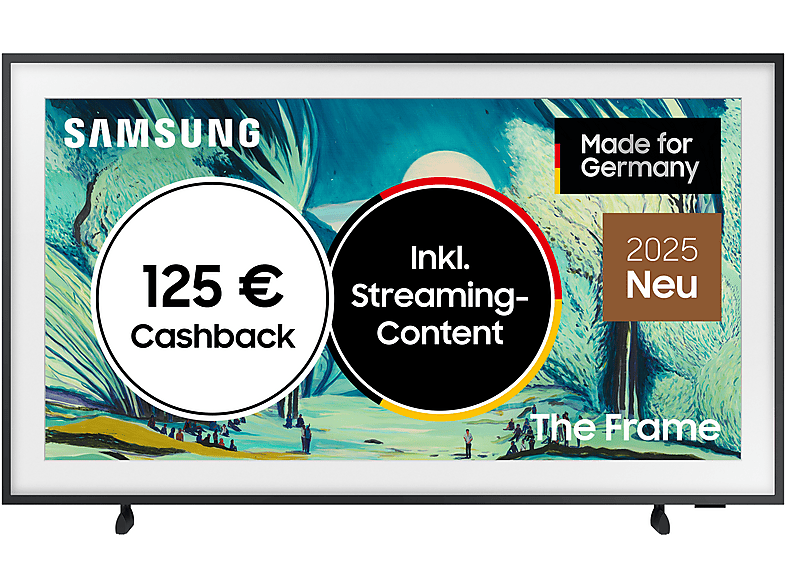SAMSUNG GQ43LS03F The Frame 4K Vision AI Smart TV (43 Zoll / 108 cm, UHD 4K, SMART TV, Tizen) von SAMSUNG