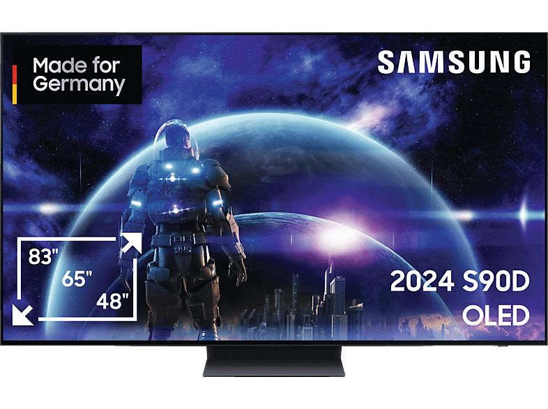 SAMSUNG GQ48S90D OLED TV (Flat, 48 Zoll / 122 cm, 4K, SMART TV, Tizen) von SAMSUNG