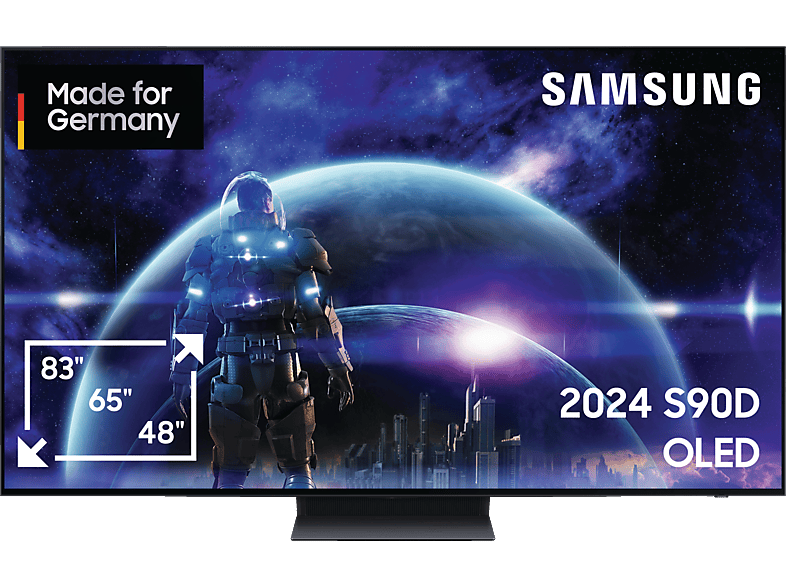 SAMSUNG OLEDGQ48S90D OLED TV (Flat, 48 Zoll / 122 cm, 4K, SMART TV, Tizen) von SAMSUNG