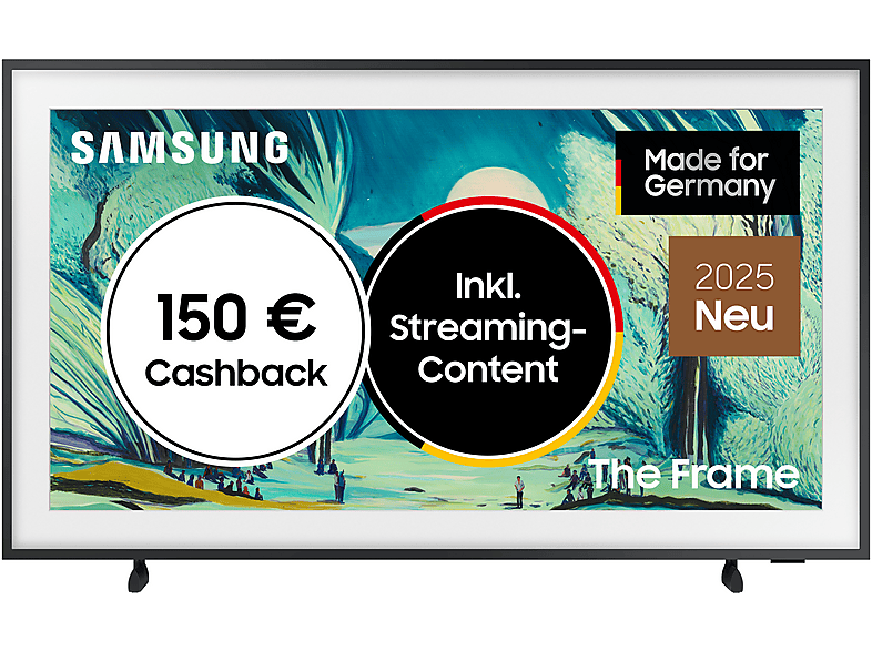 SAMSUNG GQ50LS03F The Frame 4K Vision AI Smart TV (50 Zoll / 125 cm, UHD 4K, SMART TV, Tizen) von SAMSUNG