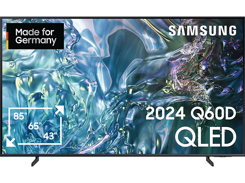 SAMSUNG GQ55Q60D QLED TV (Flat, 55 Zoll / 138 cm, UHD 4K, SMART TV, Tizen) von SAMSUNG