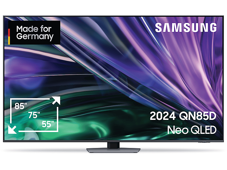 SAMSUNG GQ55QN85D Mini LED / Neo QLED TV (Flat, 55 Zoll 138 cm, UHD 4K, SMART TV, Tizen) von SAMSUNG