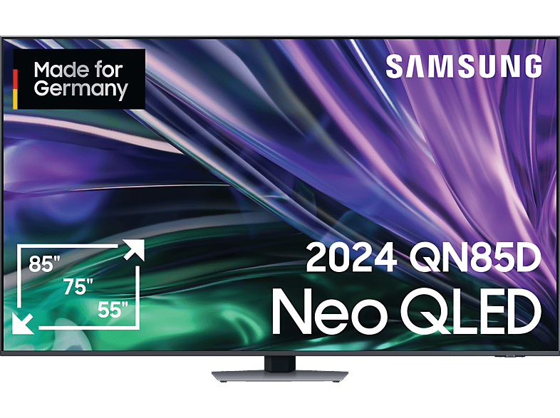 SAMSUNG GQ55QN85D NEO QLED TV (Flat, 55 Zoll / 138 cm, UHD 4K, SMART TV, Tizen) von SAMSUNG