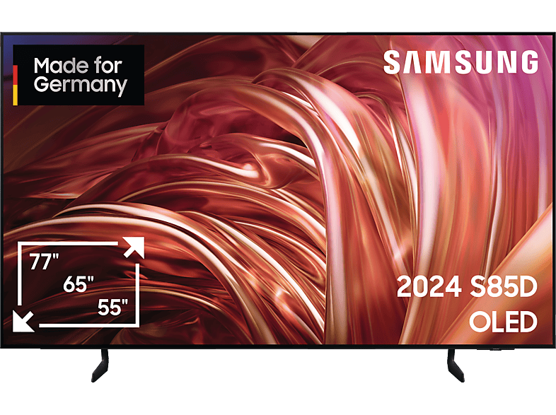 SAMSUNG GQ55S85D OLED TV (Flat, 55 Zoll / 138 cm, 4K, SMART TV, Tizen) von SAMSUNG