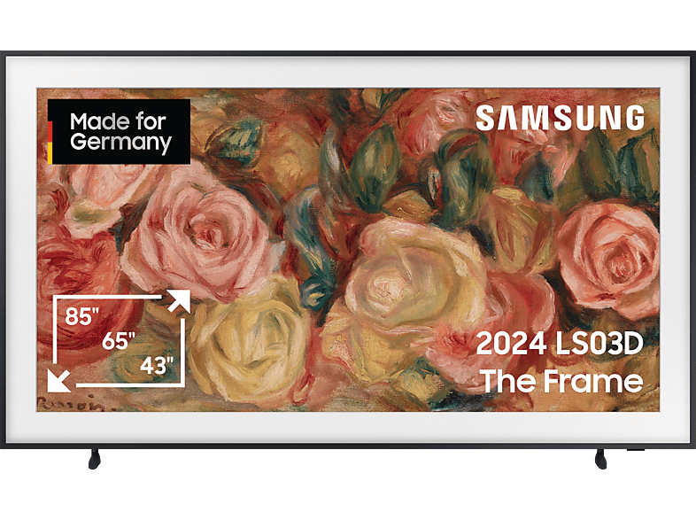 SAMSUNG GQ65LS03 The Frame Lifestyle QLED TV (Flat, 65 Zoll / 163 cm, UHD 4K, SMART TV, Tizen) von SAMSUNG