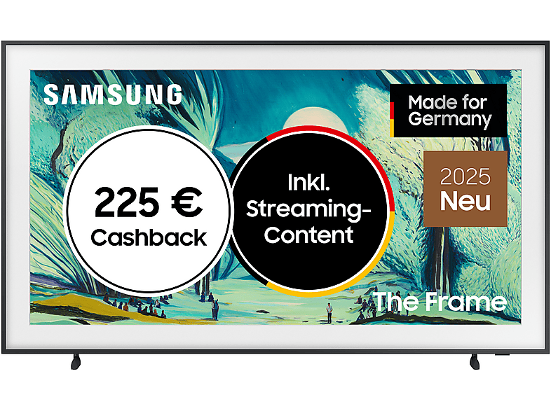 SAMSUNG GQ65LS03F The Frame 4K Vision AI Smart TV (65 Zoll / 163 cm, UHD 4K, SMART TV, Tizen) von SAMSUNG