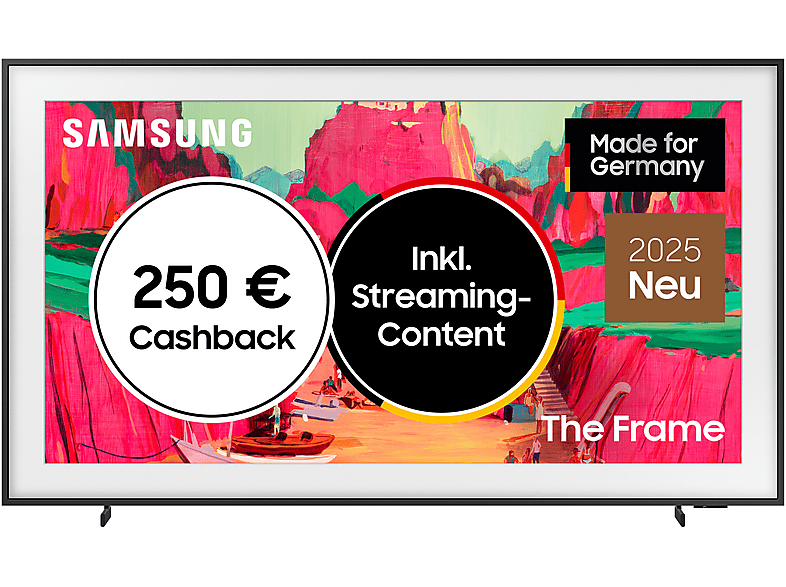 SAMSUNG GQ65LS03FW The Frame Pro Lifestyle QLED 4K TV (65 Zoll / 163 cm, UHD 4K, SMART TV) von SAMSUNG