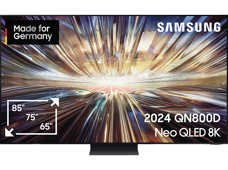 SAMSUNG GQ65QN800D Mini LED / Neo QLED AI TV (Flat, 65 Zoll 163 cm, UHD 8K, SMART TV, Tizen) von SAMSUNG