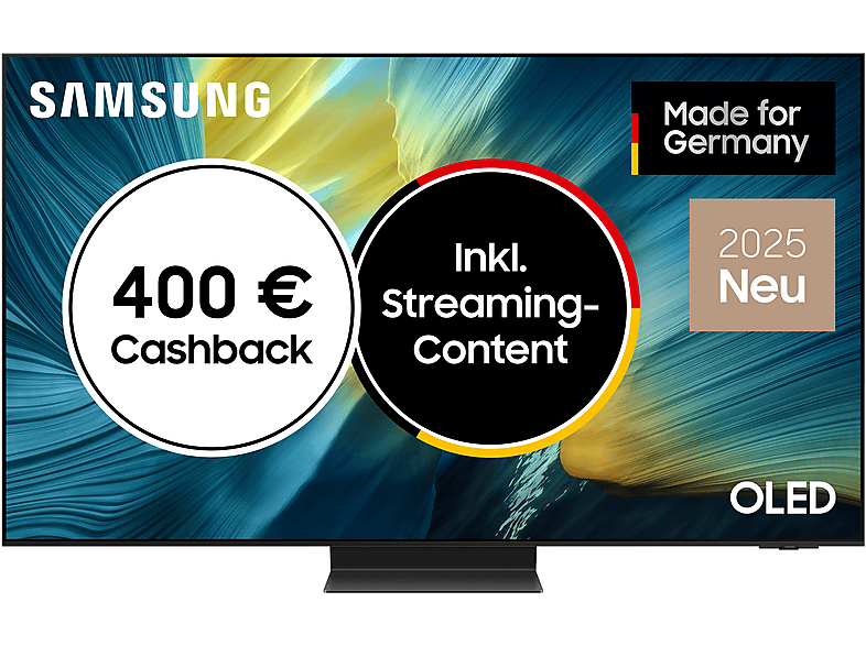 SAMSUNG OLEDGQ65S95F OLED 4K Vision AI Smart TV (65 Zoll / 163 cm, UHD 4K, SMART TV, Tizen™ TV) von SAMSUNG