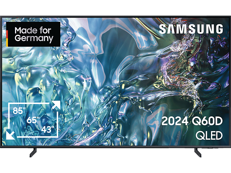 SAMSUNG GQ75Q60D QLED TV (Flat, 75 Zoll / 189 cm, UHD 4K, SMART TV, Tizen) von SAMSUNG