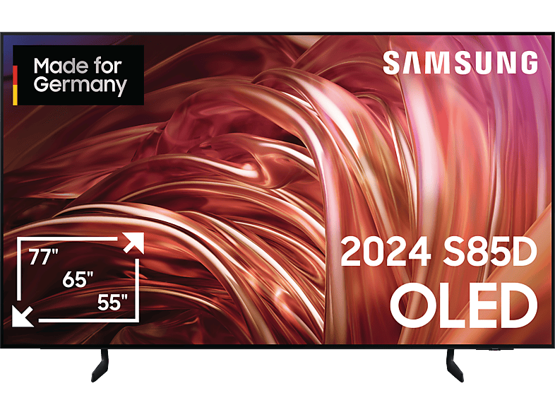 SAMSUNG GQ77S85D OLED TV (Flat, 77 Zoll / 195 cm, 4K, SMART TV, Tizen) von SAMSUNG