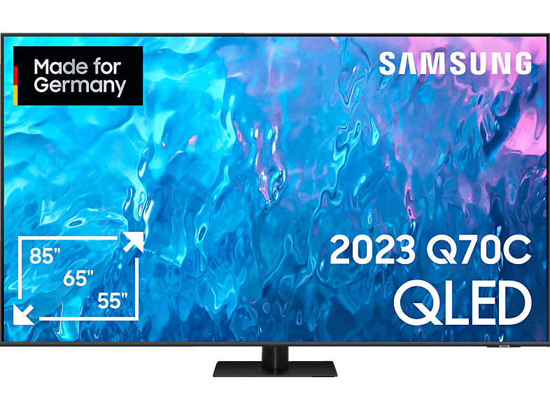 SAMSUNG GQ85Q70CAT QLED TV (Flat, 85 Zoll / 214 cm, UHD 4K, SMART TV, Tizen) von SAMSUNG
