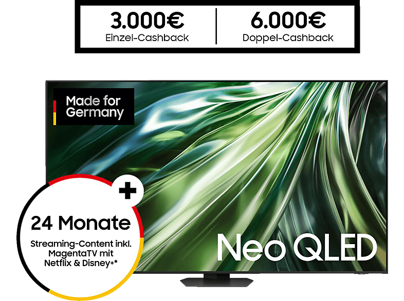 SAMSUNG GQ98QN90D NEO QLED TV (Flat, 98 Zoll / 249 cm, UHD 4K, SMART TV, Tizen) von SAMSUNG