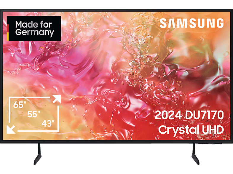 SAMSUNG GU50DU7170U LED TV (Flat, 50 Zoll / 125 cm, UHD 4K, SMART TV, Tizen) von SAMSUNG