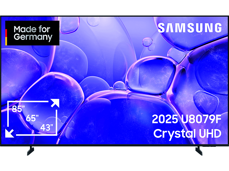 SAMSUNG GU85U8079F Crystal UHD 4K Smart TV (85 Zoll / 214 cm, 4K, SMART TV, Tizen) von SAMSUNG