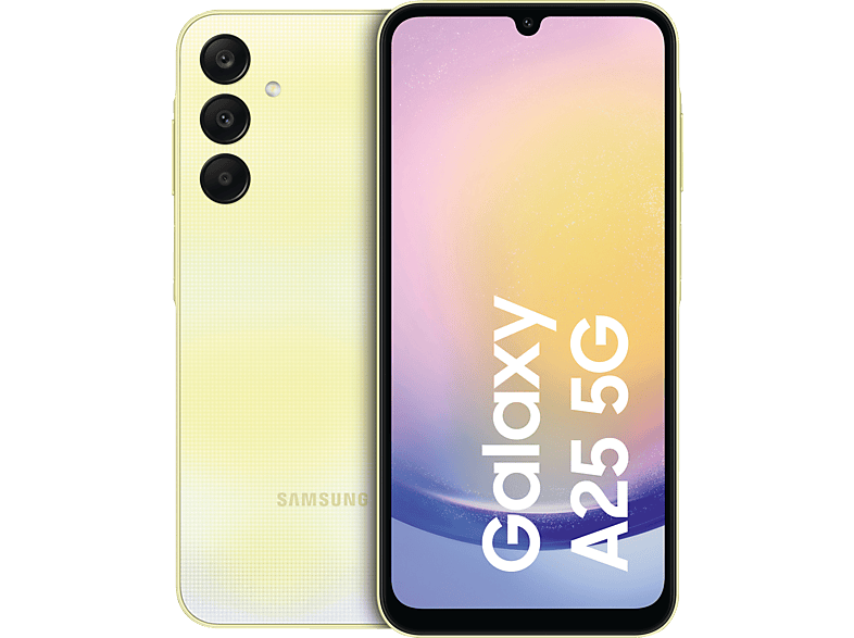 SAMSUNG Galaxy A25 5G 128 GB Yellow Dual SIM von SAMSUNG