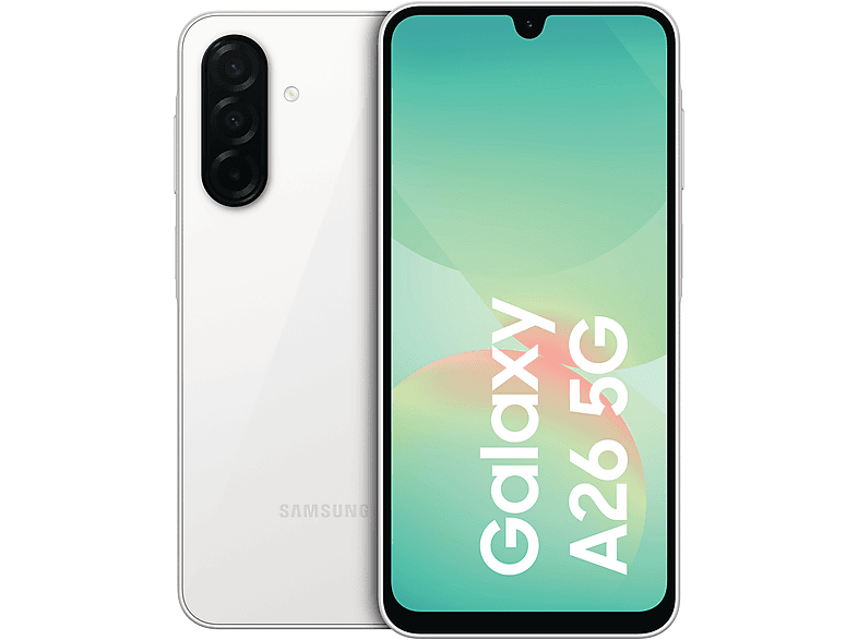SAMSUNG Galaxy A26 5G 128 GB White Dual SIM von SAMSUNG