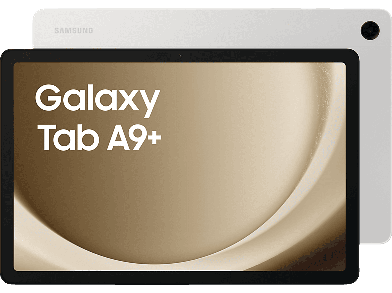 SAMSUNG Galaxy Tab A9+, Wi-Fi, Tablet, 64 GB, 11 Zoll, Silver von SAMSUNG