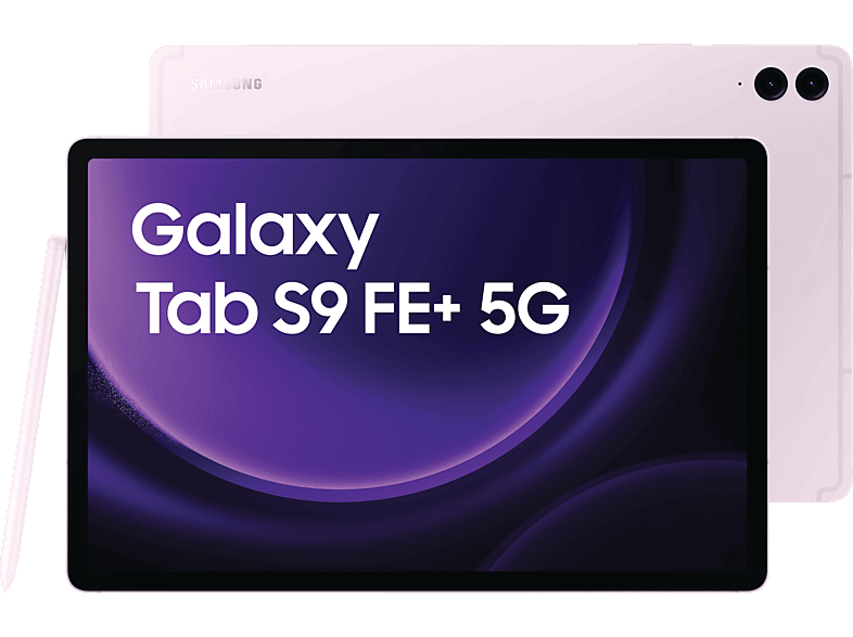 SAMSUNG Galaxy Tab S9 FE+ 5G, Tablet, 128 GB, 12,4 Zoll, Lavender von SAMSUNG