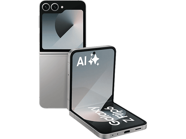 SAMSUNG Galaxy Z Flip6 5G 256 GB Silver Shadow Dual SIM von SAMSUNG