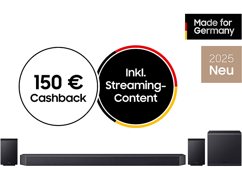 SAMSUNG HW-Q995GF/ZG, Soundbar, Titan Schwarz SAMSUNG HW-Q995GF/ZG, Soundbar, Titan Schwarz von SAMSUNG