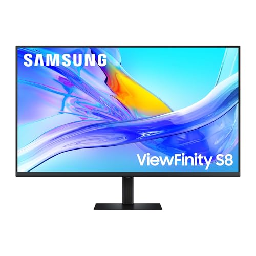 Samsung 37 Zoll ViewFinity S8 S80UD, 4K UHD / 2160p (3.840 x 2.160), PC-Monitor, Bildschirm, HDR10, USB-C, LAN, Easy Setup-Ständer, Eye Saver Mode, Flicker Free, LS37D804UAUXEN Samsung 37 Zoll ViewFinity S8 S80UD, 4K UHD / 2160p (3.840 x 2.160), PC-Monitor, Bildschirm, HDR10, USB-C, LAN, Easy Setup-Ständer, Eye Saver Mode, Flicker Free, LS37D804UAUXEN von Samsung