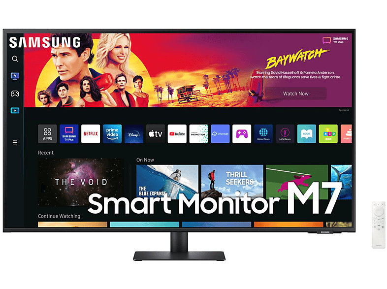 SAMSUNG M7B (S43BM700UPXEN) 43 Zoll UHD 4K Smart Monitor (4 ms Reaktionszeit, 60 Hz) von SAMSUNG