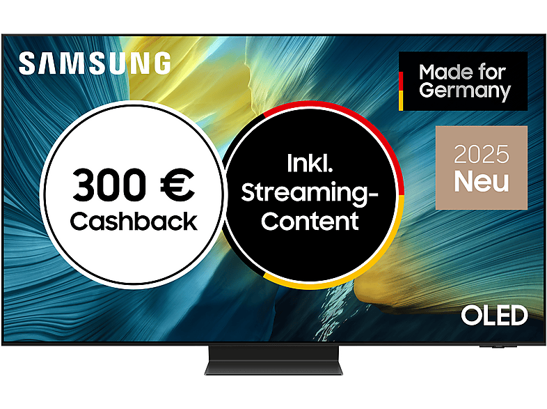 SAMSUNG OLEDGQ55S95F OLED 4K Vision AI Smart TV (55 Zoll / 138 cm, UHD 4K, SMART TV, Tizen™ TV) von SAMSUNG
