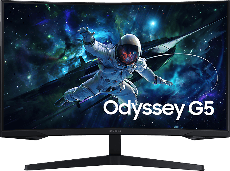 SAMSUNG Odyssey G55C S27CG554EU 27 Zoll WQHD Curved-Gaming Monitor (1 ms Reaktionszeit von SAMSUNG