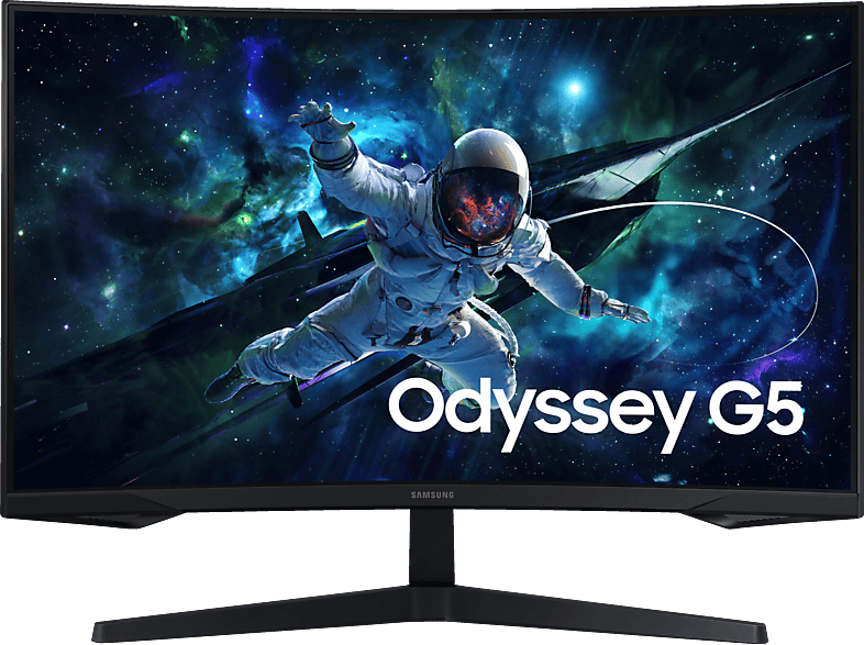 SAMSUNG Odyssey G55C S32CG554EU 32 Zoll WQHD Gaming Monitor (1 ms Reaktionszeit, 165 Hz) von SAMSUNG