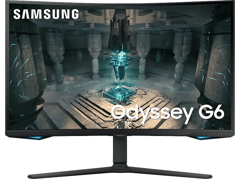 SAMSUNG Odyssey G6 (S27BG650EU) 27 Zoll WQHD Gaming Monitor (1 ms Reaktionszeit, 240 Hz) von SAMSUNG
