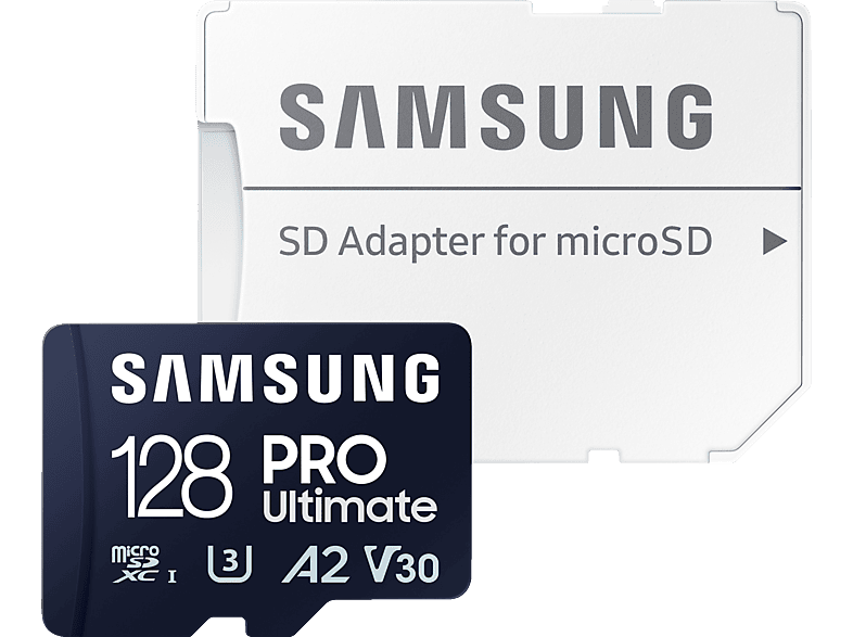 SAMSUNG PRO Ultimate, Micro-SD Speicherkarte, 128 GB, 200 MB/s von SAMSUNG