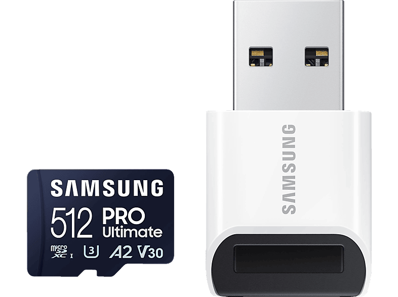 SAMSUNG PRO Ultimate, Micro-SD Speicherkarte, 512 GB, 200 MB/s von SAMSUNG