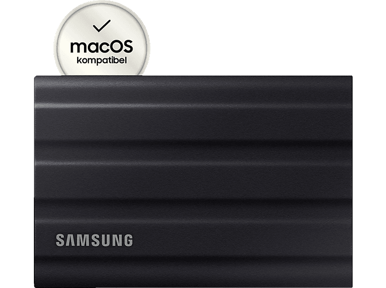SAMSUNG Portable SSD T7 Shield PC/Mac Festplatte, 2 TB SSD, extern, Schwarz SAMSUNG Portable SSD T7 Shield PC/Mac Festplatte, 2 TB SSD, extern, Schwarz von SAMSUNG