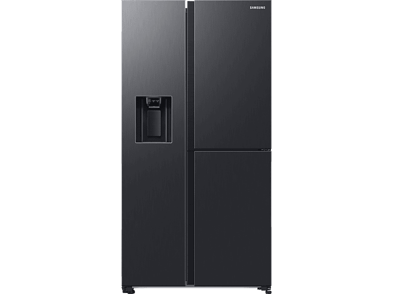 SAMSUNG RH68DG853DB1EG Side-by-Side (627 l, D, 1780 mm hoch, Premium Black Steel) von SAMSUNG