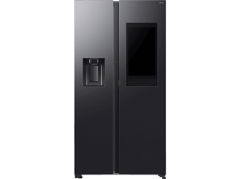 SAMSUNG RS90F67BEFEF RS97F Side-by-Side (614 l, E, 1780 mm hoch, Premium Black Steel) von SAMSUNG