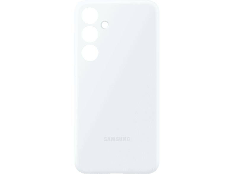 SAMSUNG Silicone Case, Backcover, Samsung, Galaxy S24+, White von SAMSUNG