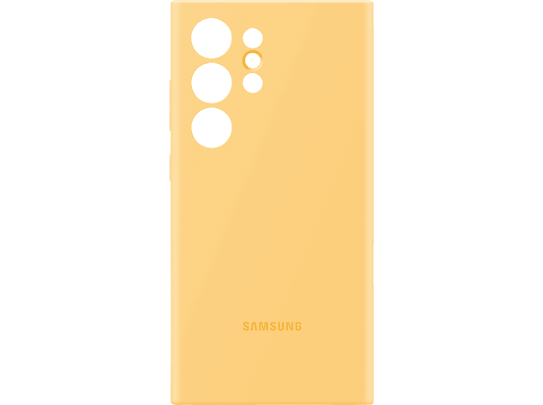 SAMSUNG Silicone Case, Backcover, Samsung, Galaxy S24 Ultra, Yellow von SAMSUNG