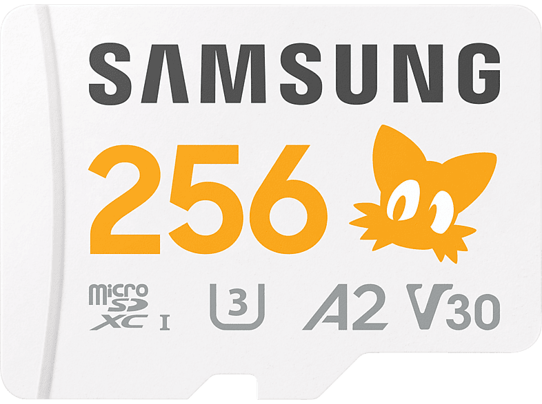 SAMSUNG Sonic the Hedgehog™ 256 GB 180 MB/s Lesen, 130 Schreiben, MicroSD mit SD-Adapter, Mehrfarbig von SAMSUNG