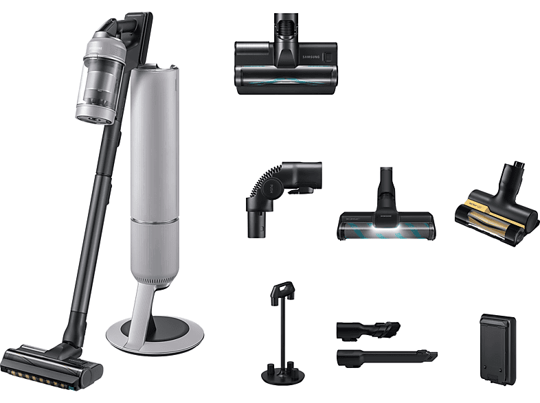 SAMSUNG VS80F28EFP/WD Bespoke AI Jet CompleteClean Stielsauger, Akkubetrieb, 770 Watt SAMSUNG VS80F28EFP/WD Bespoke AI Jet CompleteClean Stielsauger, Akkubetrieb, 770 Watt von SAMSUNG