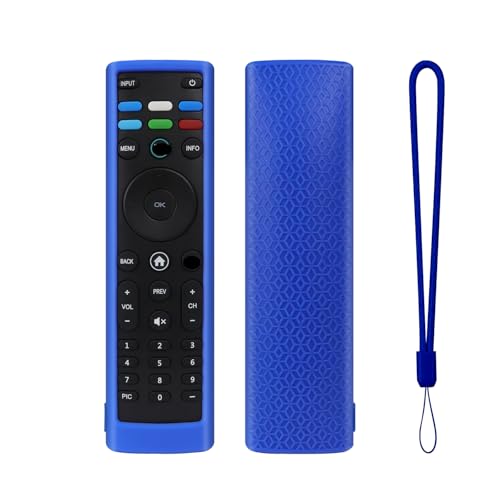 Fernbedienungshülle für VIZIO XRT140R/136R, Silikon-Schutzhülle für Controller Skin, Schutzhülle (Blau) von SAMTN