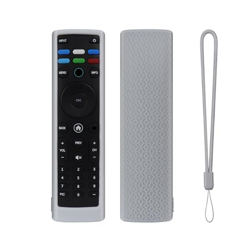 Fernbedienungshülle für VIZIO XRT140R/136R, Silikon-Schutzhülle für Controller Skin, Schutzhülle (Weiß) von SAMTN