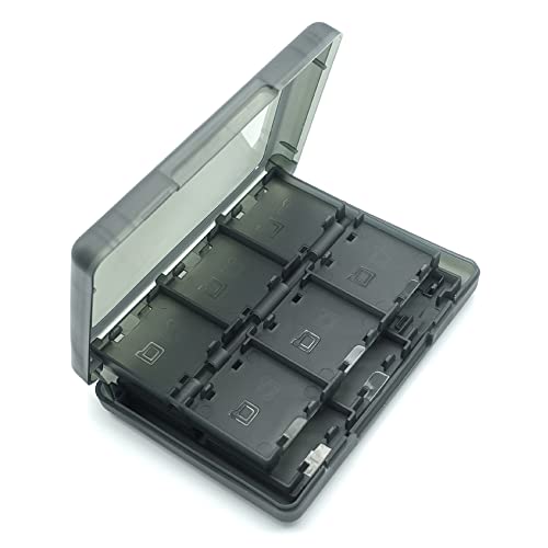 SAMTN Game Holder Card Case, 28-in-1 Catridge Aufbewahrungsbox, Schutz für 3DS / DSi / DS / DS Lite (Schwarz) von SAMTN