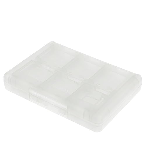 SAMTN Game Holder Card Case, 28-in-1 Catridge Aufbewahrungsbox, schützender Game Card Organizer, Für Nintendo 3DS, DSi, DSi XL, LL, DS, DS Lite (weiß) von SAMTN