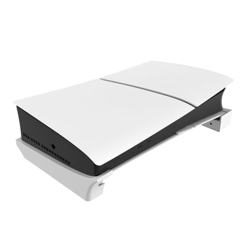 Horizontaler Ständer Für PS5 slim, Basisständer Zubehör, Base Bracket Holder Zubehör (schwarz) von SAMTN