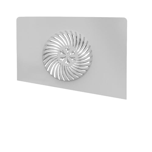 Konsolenabdeckplatten für PS5 Slim, Zubehörabdeckungen Faceplate mit Kühllüfteranschluss und RGB-Leuchten, Linke und rechte obere Abdeckung (Weiß) von SAMTN